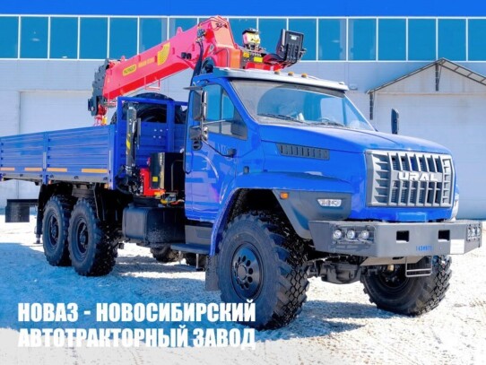 Бортовой автомобиль Урал NEXT 4320 с манипулятором INMAN IT 200 до 7,2 тонны модели 4366 (фото 1)