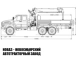 Бортовой автомобиль Урал NEXT 4320 с манипулятором INMAN IT 200 до 7,2 тонны с буром и люлькой модели 8331 (фото 2)