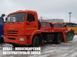 Бункеровоз МК‑4512‑02 грузоподъёмностью портала 8 тонн на базе КАМАЗ 43253