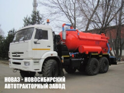 Илосос КО‑530‑24 с цистерной объёмом 7 м³ для плотных отходов на базе КАМАЗ 43118