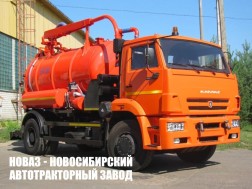 Илосос КО‑530‑25 с цистерной объёмом 8 м³ для плотных отходов на базе КАМАЗ 53605