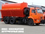 Комбинированная дорожная машина КО-829Б с бункером и цистерной на базе КАМАЗ 65115 (фото 1)
