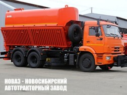 Комбинированная дорожная машина КО‑829Б с бункером и цистерной на базе КАМАЗ 65115
