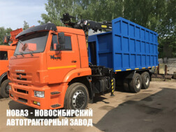 Ломовоз КАМАЗ 6520-23072-53 с манипулятором ВЕЛМАШ VM10L74M до 3,1 тонны с доставкой по всей России