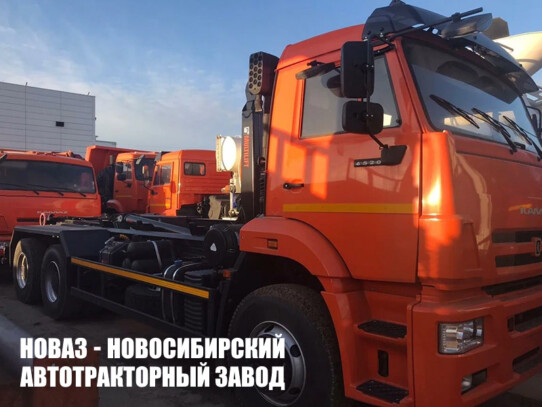 Мультилифт HIAB Optima 20S59 грузоподъёмностью 20 тонн на базе КАМАЗ 6520