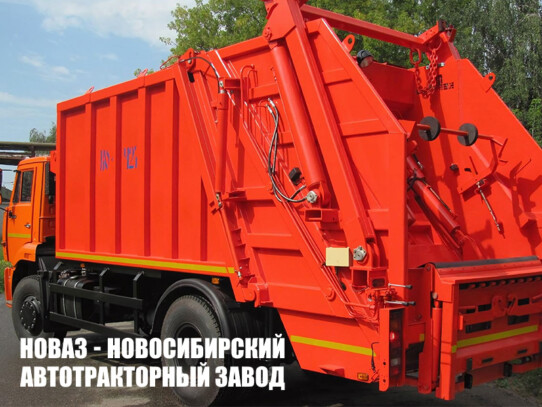 Мусоровоз КО-427-52 объёмом 16 м³ с задней загрузкой на базе КАМАЗ 53605