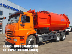 Мусоровоз КО-449-02 объёмом 22 м³ с боковой загрузкой кузова на базе КАМАЗ 65115-4081-56