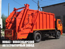 Мусоровоз МК‑4542‑06 объёмом 18 м³ с задней загрузкой кузова на базе КАМАЗ 53605
