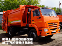 Мусоровоз МК‑4544‑06 объёмом 20 м³ с задней загрузкой кузова на базе КАМАЗ 53605