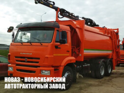 Мусоровоз МК‑4547‑08 объёмом 18 м³ с задней загрузкой кузова на базе КАМАЗ 65115