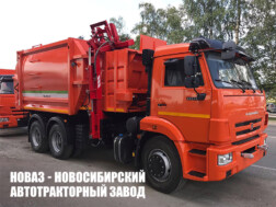 Мусоровоз МК-4552-07 объёмом 22 м³ с боковой загрузкой кузова на базе КАМАЗ 65115