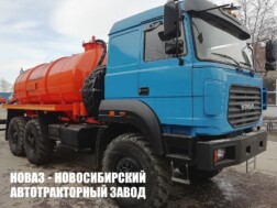 Ассенизатор с цистерной объёмом 10 м³ для жидких отходов на базе Урал 5557-4551-80 модели 6644 с доставкой в Белгород и Белгородскую область