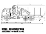 Сортиментовоз КАМАЗ 43118 с манипулятором ВЕЛМАШ VM10L74 до 3,1 тонны модели 3193 (фото 3)