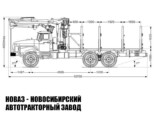 Сортиментовоз Урал 4320-1951-60 с манипулятором ВЕЛМАШ VM10L74 до 3,1 тонны модели 1685 (фото 3)