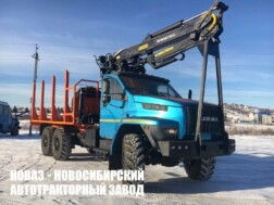 Лесовоз Урал NEXT 4320 с манипулятором ВЕЛМАШ VM10L74 до 3,1 тонны модели 4602