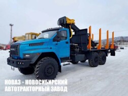 Лесовоз Урал NEXT 4320 с манипулятором ВЕЛМАШ VM10L74 до 3,1 тонны модели 5697