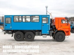Вахтовый автобус вместимостью 22 посадочных места на базе КАМАЗ 43118 модели 7849