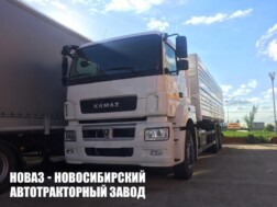 Зерновоз КАМАЗ 65207‑85002‑87 грузоподъёмностью 13,6 тонны с кузовом объёмом от 30,3 до 37,5 м³