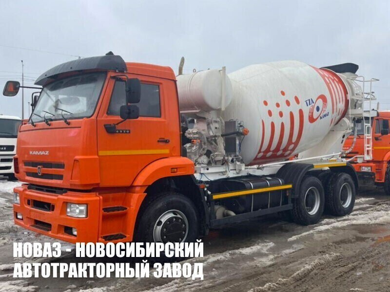 Автобетоносмеситель 5814Z9 объёмом 9 м³ перевозимой смеси на базе КАМАЗ 6520