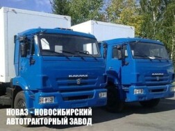 Изотермический фургон КАМАЗ 65117 грузоподъёмностью 16 тонн с кузовом 7800х2600х2600 мм