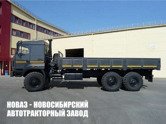 Бортовой автомобиль Урал-М 5557-4512-80 грузоподъёмностью 10,6 тонны с кузовом 6090х2450х600 мм модели 6747