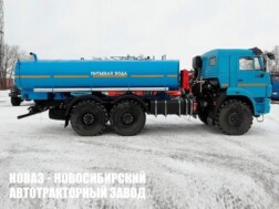 Автоцистерна для пищевых жидкостей объёмом 10 м³ с 1 секцией на базе КАМАЗ 43118 модели 2293 с доставкой в Белгород и Белгородскую область