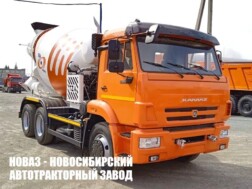 Автобетоносмеситель 5814А7 с барабаном объёмом 7 м³ перевозимой смеси на базе КАМАЗ 65115 с доставкой в Белгород и Белгородскую область