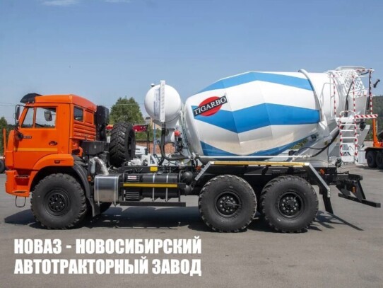Автобетоносмеситель Tigarbo объёмом 6 м³ на базе КАМАЗ 43118 модели 4212 (фото 1)