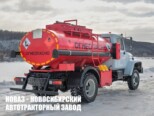 Автотопливозаправщик объёмом 4,9 м³ с 2 секциями на базе ГАЗ 33086 Земляк модели 473372 (фото 3)