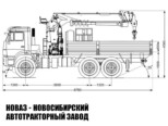 Бортовой автомобиль КАМАЗ 43118 с манипулятором INMAN IT 200 до 7,2 тонны с буром и люлькой модели 7191 (фото 3)