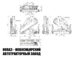 Бортовой автомобиль КАМАЗ 43118 с манипулятором INMAN IM 150 до 6,1 тонны модели 1852 с доставкой по всей России (фото 3)