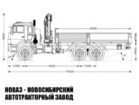 Бортовой автомобиль КАМАЗ 43118 с манипулятором INMAN IM 95 до 4 тонн модели 3930 (фото 2)