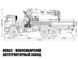 Бортовой автомобиль КАМАЗ 43118 с манипулятором INMAN IT 200 до 7,2 тонны с люлькой модели 6299 (фото 4)