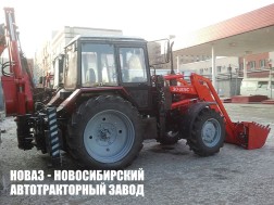 Экскаватор‑погрузчик ЭО‑2626С Аратор на базе трактора МТЗ Беларус 82.1
