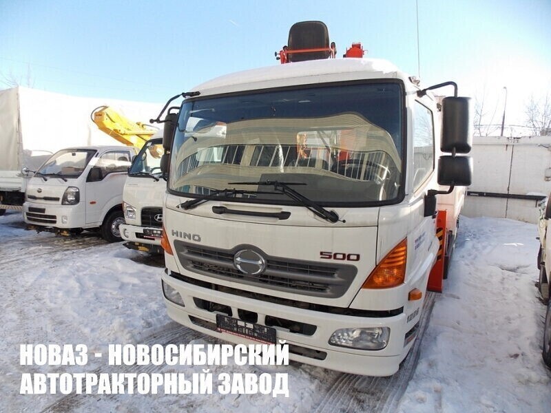 Бортовой грузовик HINO 500 с краном манипулятором Kanglim KS2056H до 7,1 тонны