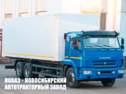 Изотермический фургон КАМАЗ 65117 грузоподъёмностью 13,8 тонны с кузовом 7800х2600х2600 мм