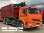 Ломовоз КАМАЗ 65115 с манипулятором ВЕЛМАШ VM10L74М до 3,1 тонны модели 5546 (фото 1)
