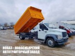 Самосвал ГАЗ-САЗ-2507 грузоподъёмностью 4,5 тонны с кузовом 11,4 м³ на базе ГАЗон NEXT C41R13 (фото 2)