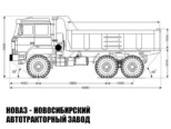 Самосвал Урал-М 5557-4551-80 грузоподъёмностью 10 тонн с кузовом 12 м³ модели 2656 (фото 3)