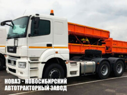 Седельный тягач КАМАЗ 65206‑006‑87 с нагрузкой на сцепное устройство до 17,2 тонны