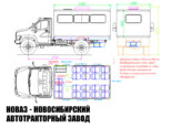 Вахтовый автобус 2322Z8 вместимостью 19 мест на базе ГАЗ Садко NEXT C41A23 (фото 4)