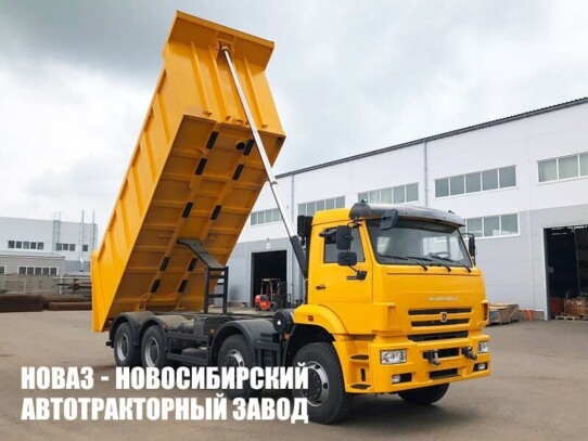 Самосвал КАМАЗ 65201-6012-53 грузоподъёмностью 25,6 тонны с кузовом 20 м³ (фото 1)