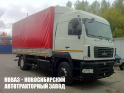 Тентованный фургон МАЗ 5340С5-8575-000 грузоподъёмностью 10 тонн с кузовом 6200х2550х2500 мм