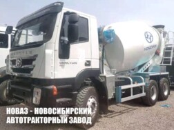 Автобетоносмеситель CQ5346HV35 объёмом 10 м³ перевозимой смеси на базе SAIC-IVEСO Hongyan Genlyon 350 с доставкой в Белгород и Белгородскую область