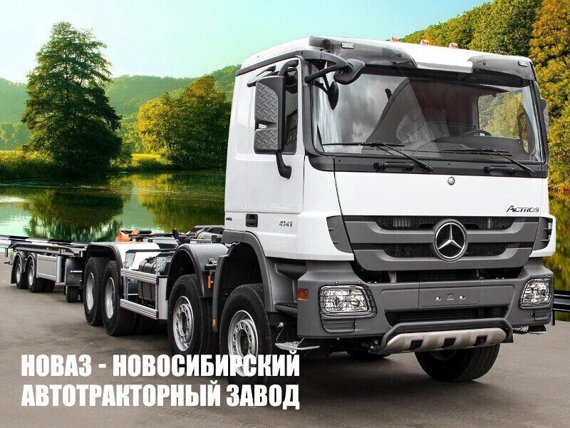 Мультилифт Meiller RK30 грузоподъёмностью 30 тонн на базе Mercedes-Benz Actros 3 4141 K