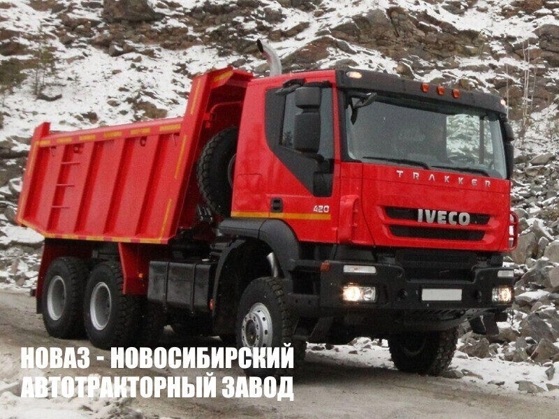 Самосвал IVECO-AMT 653900 грузоподъёмностью 22,5 тонны с кузовом объёмом 16 м³