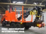 Сортиментовоз с манипулятором МАЙМАН-110S до 3,7 тонны на базе КАМАЗ 43118 (фото 2)