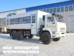 Вахтовый автобус вместимостью 28 посадочных мест на базе КАМАЗ 43118 модели 566134