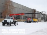 Автовышка TR318 рабочей высотой 18 м со стрелой над кабиной на базе ГАЗ 33088 Садко (фото 2)