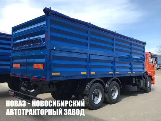 Зерновоз 653514-008-48 грузоподъёмностью 15,5 тонны с кузовом 32 м³ на базе КАМАЗ 65115-3094-48